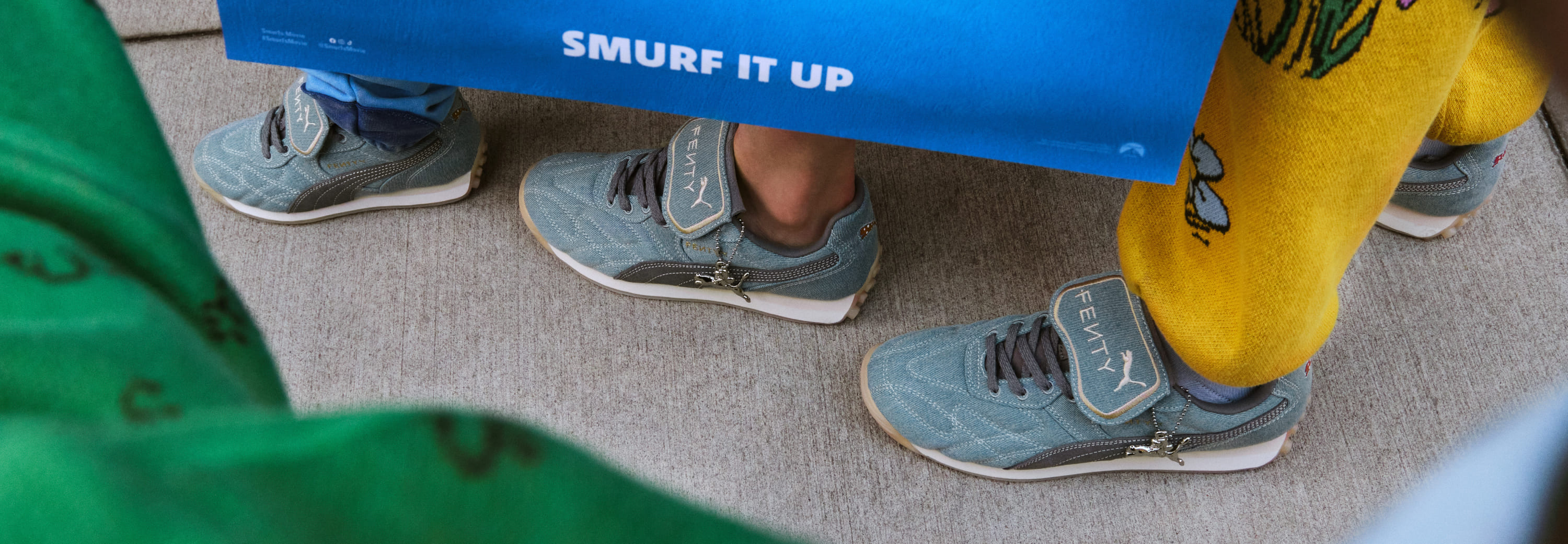 <small>FENTY X PUMA X THE SMURFS</small>